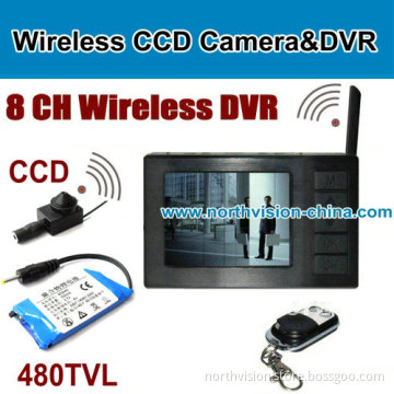 8CH 2.4G AV Wireless Transmitter Receiver